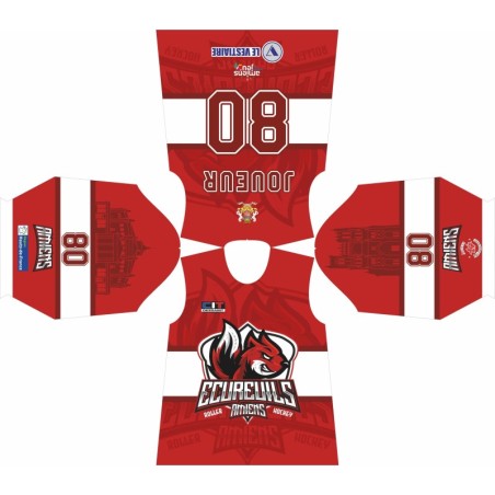 Maillot de match écureuils